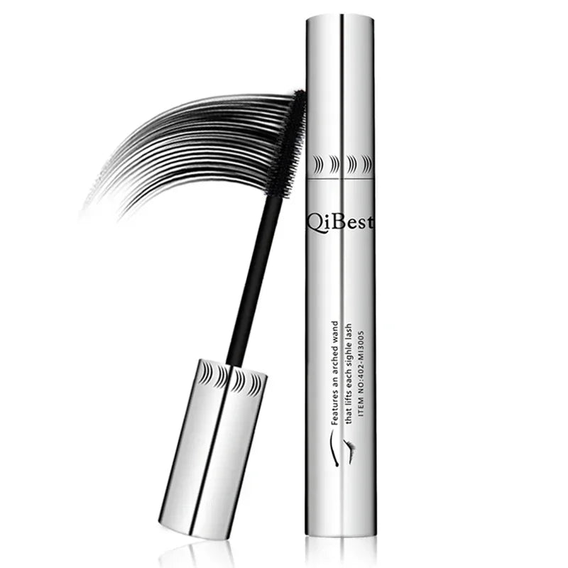 Ultimate 4D Volumizing Silk Fiber Mascara for Stunning Black Lush Eyelashes