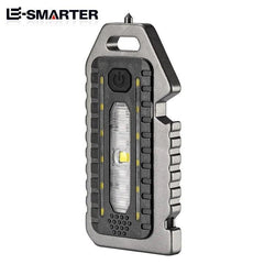 Illuminator Pro: Versatile LED Keychain Flashlight with Self-defense Whistle