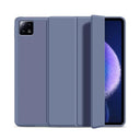 Xiaomi Pad 6 PU Leather Tri-Fold Case: Stylish Tablet Cover with Stylus Pen  ourlum.com Lavender Xiaomi Pad 6 Russian Federation