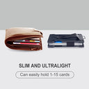 Customize Name Wallet For Men Slim Aluminum RFID Blocking