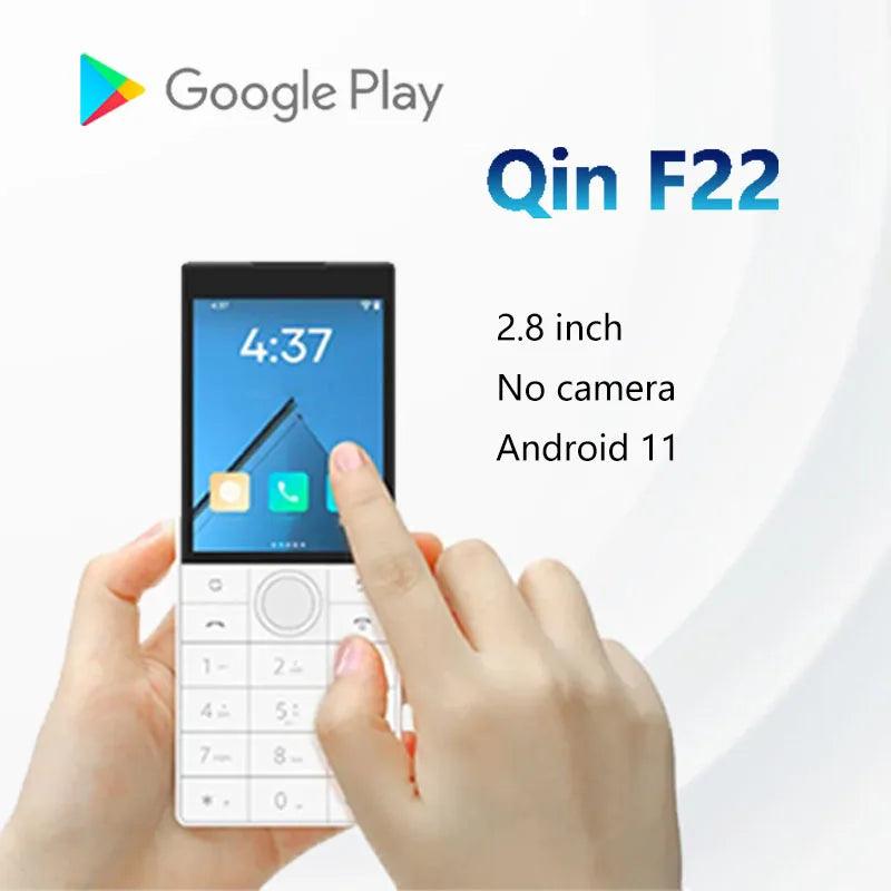 Compact Qin F22 2.8-inch 4G Smartphone with Google WiFi, Bluetooth, and Multi-language Support