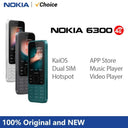 New and Original Nokia 6300 4G Feature Phone Dual SIM