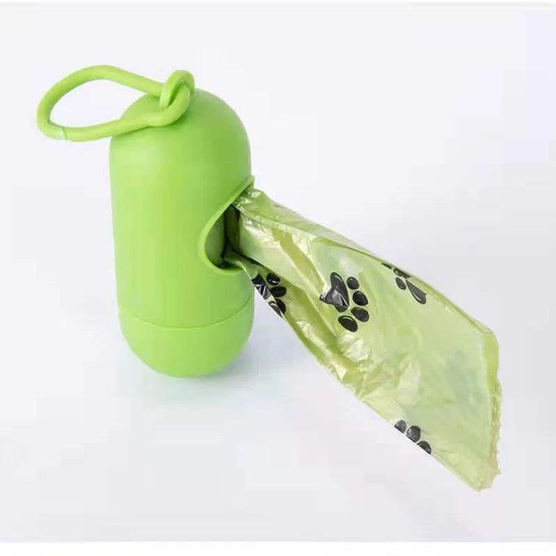 Convenient Pet Waste Bag Holder with Upgraded Snap Hook and Functional Lid  ourlum.com   