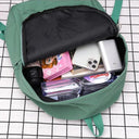 Stylish Waterproof Nylon Backpack for Women Travel Bag