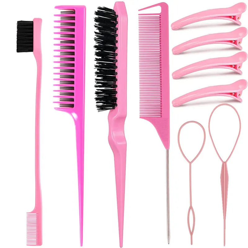 Ultimate Hair Styling Kit: Salon Quality Teasing Comb Set