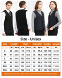 10 Areas Heated Vest Men Women USB Electric Self Heating Vest