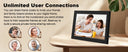 WiFi Digital Photo Frame 10.1 Inch 32GB Smart Frame Display