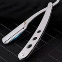 ZqZq Stainless Steel Straight Edge Razor Kit Precision Tool