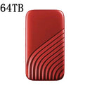  Portable SSD: Fast Storage & Enhanced Durability  ourlum.com Red 64TB  