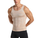 Men's Compression Slimming Corset Vest for Tummy Control