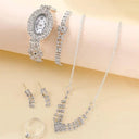 Luxury Rhinestone Fashion Accessory Set for Glamour Elegance