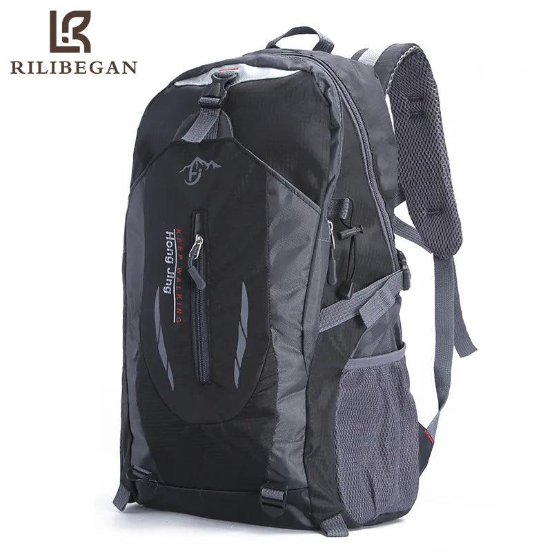 Versatile Waterproof Hiking Backpack for Men and Women - Ideal for Travel, School, and Sports