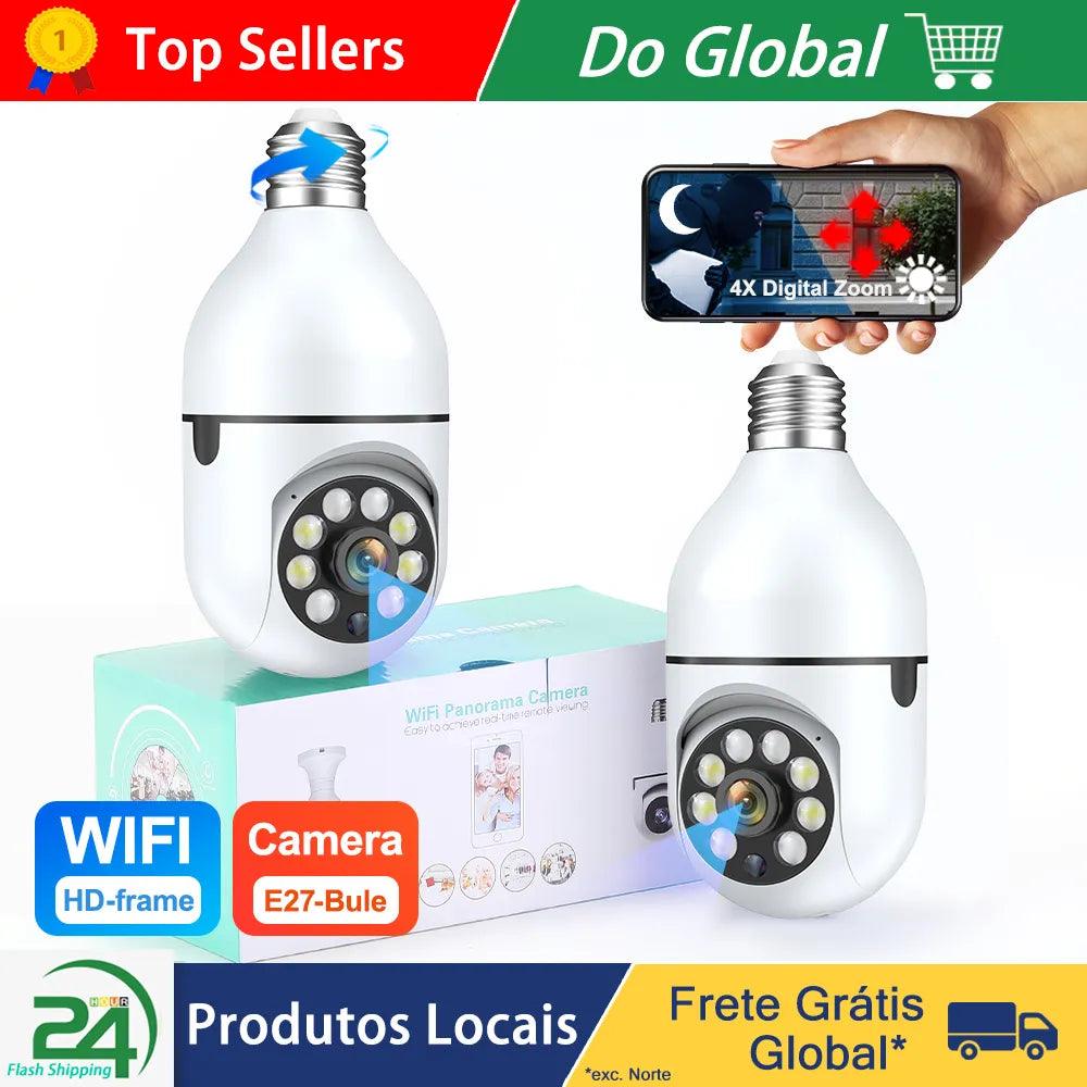 Night Vision Wifi Camera Bulb: Full Color Human Tracking & Zoom  ourlum.com   