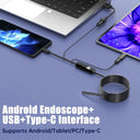 ENWOR Endoscope Camera: Waterproof Lens, Adjustable LEDs