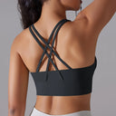 Women's High Stretch Yoga Bra Tank Top for Gym Workouts