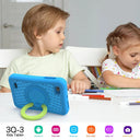 QPS 8" Kid Tablet Android12 2GB 32GB Quad Core WIFI  Google Play Children Tablet for kids in Hebrew Kids-proof Case 4000mAH  ourlum.com   