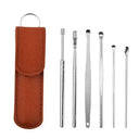 Gentle Stainless Steel Ear Care Kit for Effective Wax Removal