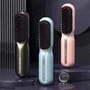 Cordless Electric Hair Brushes Straightener Brush Styler