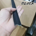 Acoustic Foam Window Seal Strip - Energy Efficient Soundproofing Tape for Casement Windows and Doors  ourlum.com Black 6M 