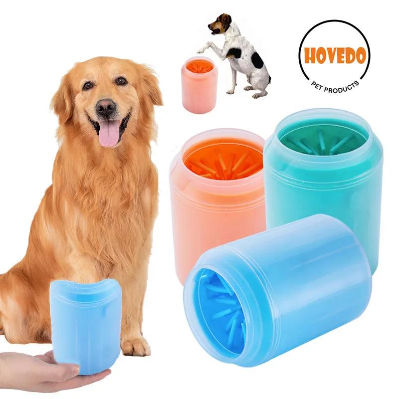 Dog Paw Cleaner: Silicone Combs Outdoor Pet Foot Washer Brush  ourlum.com   