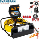 SYANSPAN Drain Inspection Camera Waterproof Endoscope Night Vision