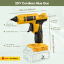 Cordless Electric Handheld Hot Glue Gun For Dewalt Tools