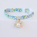 Adjustable Cute Kitten Collar with Bell - Safe & Stylish Cat Accessories  ourlum.com 15 S(17-32cm) CN