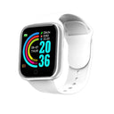 Smartwatch Y68: Ultimate Fitness Companion for Active Lifestyle  ourlum.com White Y68 D20  