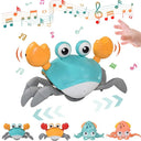 Escape Crab Octopus Crawling Toy: Fun Electronic Pets for Kids - Educational Musical Toddler Moving Toy - Christmas Gift  ourlum.com   