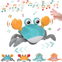 Escape Crab Octopus Crawling Toy: Fun Electronic Pets for Kids - Educational Musical Toddler Moving Toy - Christmas Gift