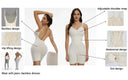 Seamless Bodysuit Shapewear for Women - Open Crotch Waist Trainer & Body Shaper