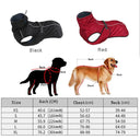 Labrador Dog Winter Jacket: Waterproof Reflective Pet Coat for Large Middle Dogs  ourlum.com   