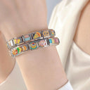 Deluxe Foodie Charm Bracelet Whimsical Food-Themed Jewelry