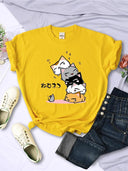 Sleeping Cats Stack T-Shirt for Playful Feline Comfort