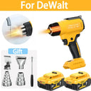 Cordless Heat Gun for Dewalt 20v Battery Adjustable Temperature