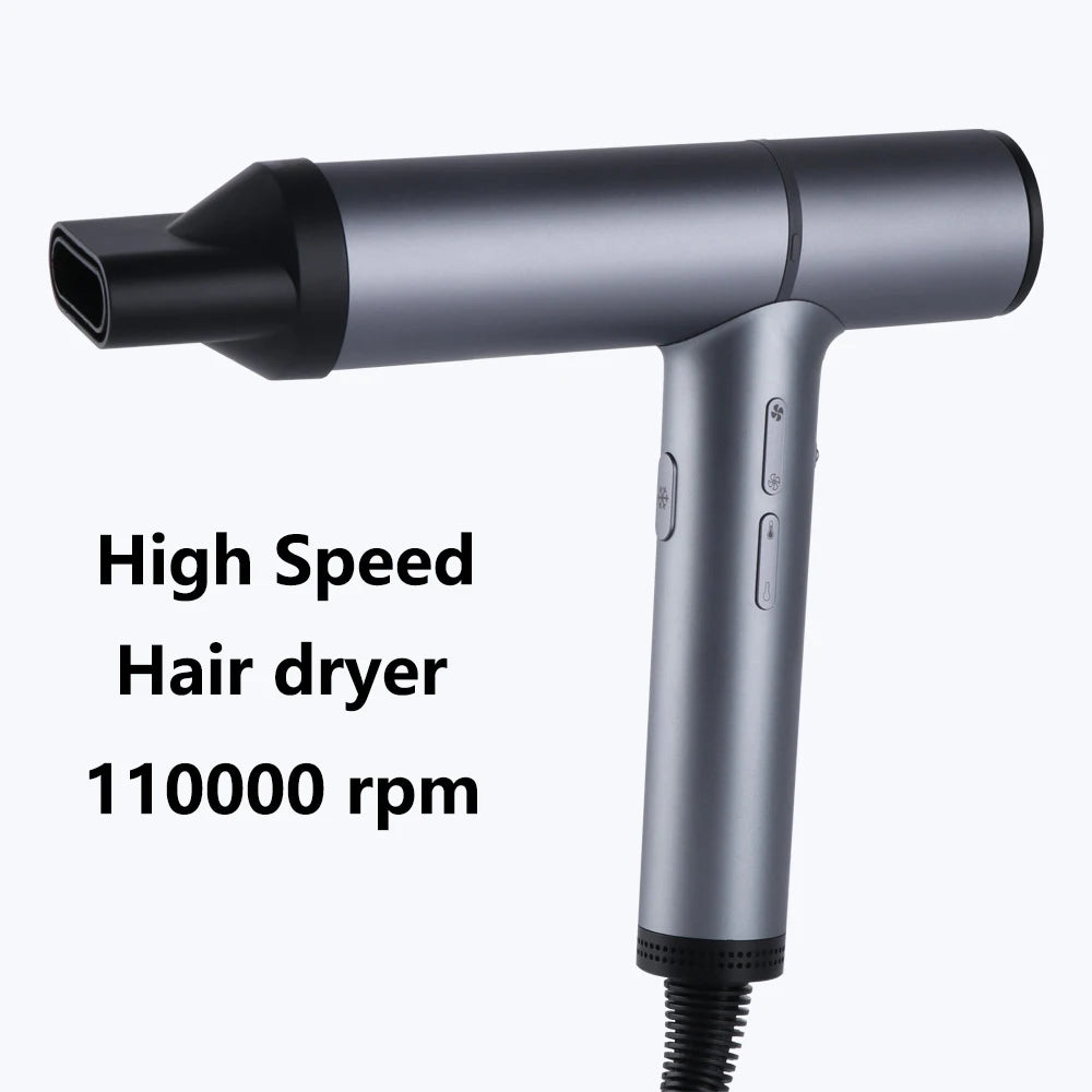 Brushless Motor 110000rpm Hair Dryer Professional Negative Ion Air Blower Fast Drying Constant Temperature Salon Hair Tools