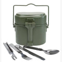 Lightweight 3-in-1 Aluminum Camping Cookware Set for Adventures