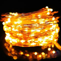 Waterproof LED Fairy Garland String Lights: Festive Holiday Decor
