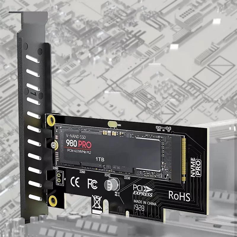 ZoeRax NVME Pro Adapter: High-Speed PCIe 4.0 SSD Card for PC Boost  ourlum.com   