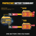 12Ah Dewalt FLEXVOLT Lithium-ion Battery DCB609 for Tools