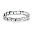 Stainless Steel Geometric Bangle Chic Women's Fashion Jewelry