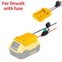 Versatile 18V Battery Adapters for Makita Bosch Milwaukee Dewalt