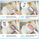 4-In-1 Pet Grooming Brush for Cat Dog Hair Removal & Massage  ourlum.com   