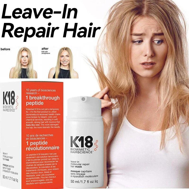 K18Peptide Hair Repair: Revitalize Severely Damaged Hair