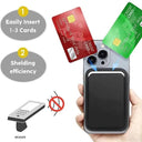 Magnetic Leather Wallet Case for iPhone Pro Max Stylish Card Holder