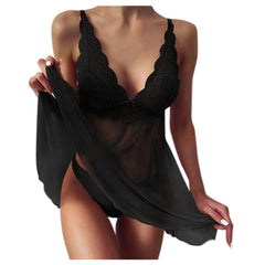 Sensual Lace Nightwear Set: Elegant Style for Special Occasions