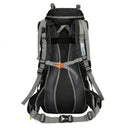 50L Hiking Backpack Waterproof Camping Pack with Shoe Compartment