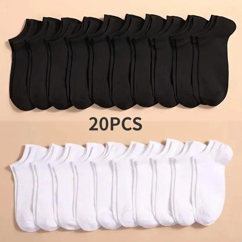 Ultimate Comfort Unisex Breathable Boat Socks Set of 10 Pairs for Men and Women  ourlum.com   