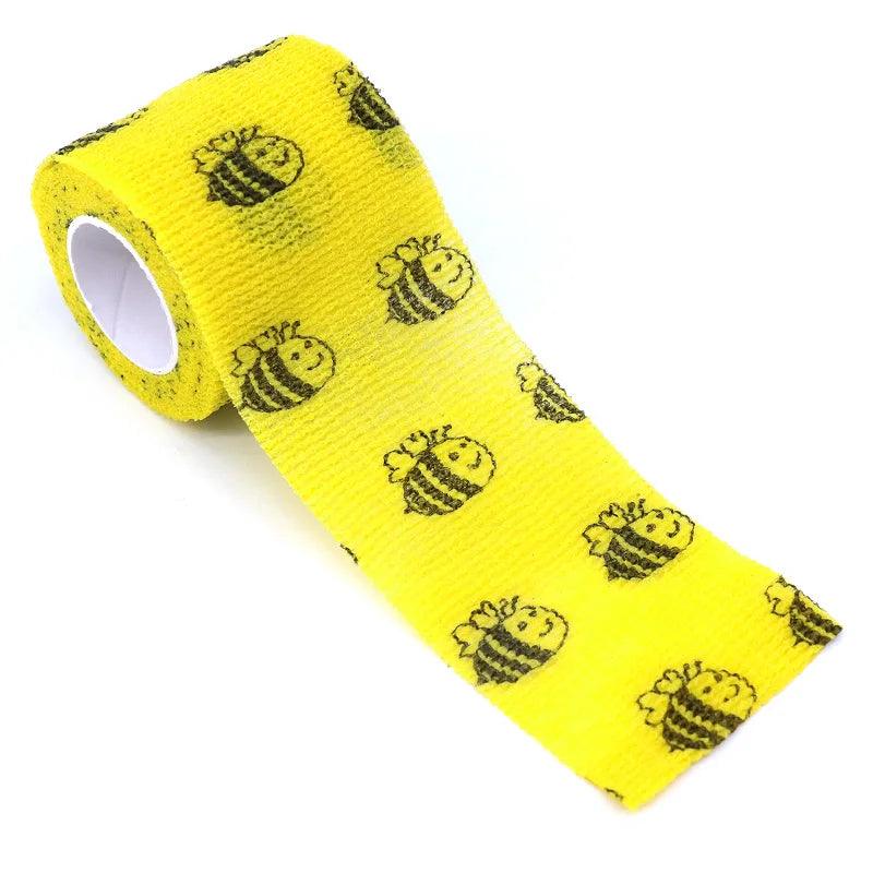 Animal Pattern Self Adhesive Elastic Bandage Sports Wrap Tape for Pet Aid  ourlum.com   