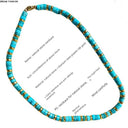 New Arrival Natural Stone Fashion Twin Design Necklace